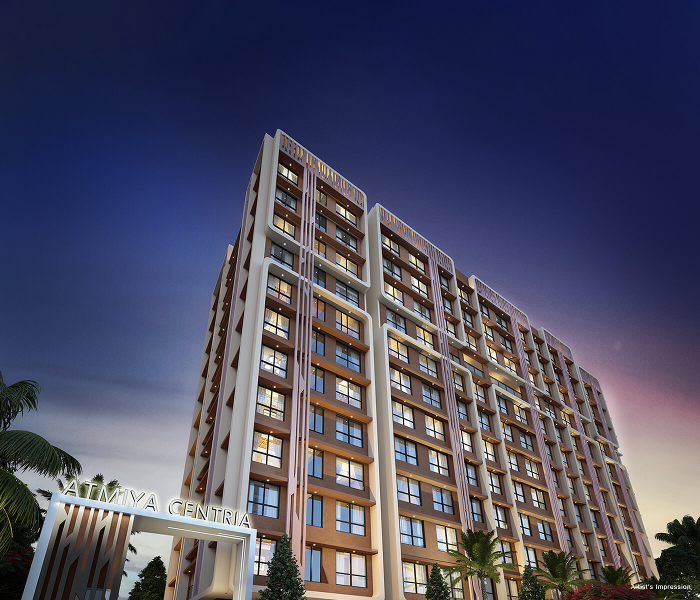 Atmiya Centria — Amenity Deck