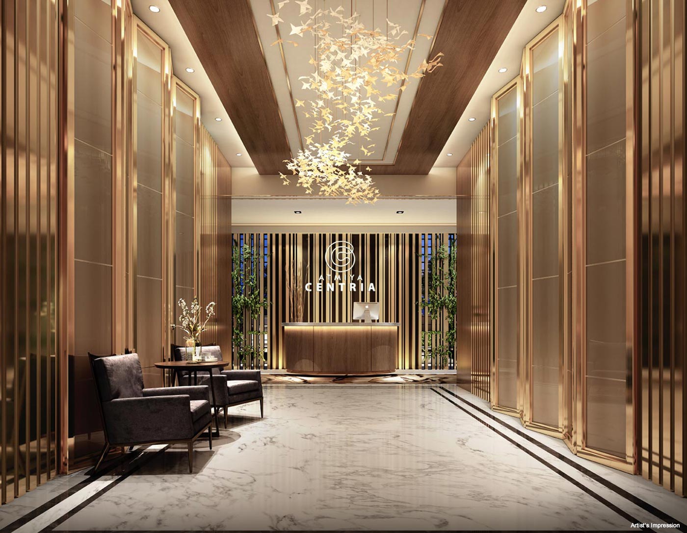 Atmiya Centria — Tower View